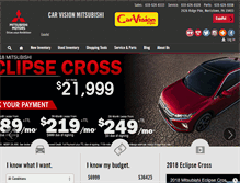 Tablet Screenshot of carvision.com