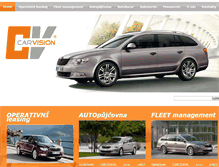 Tablet Screenshot of carvision.cz